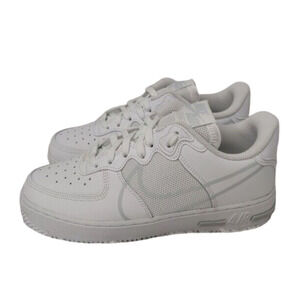New Nike Air Force 1 React White Size 7Y